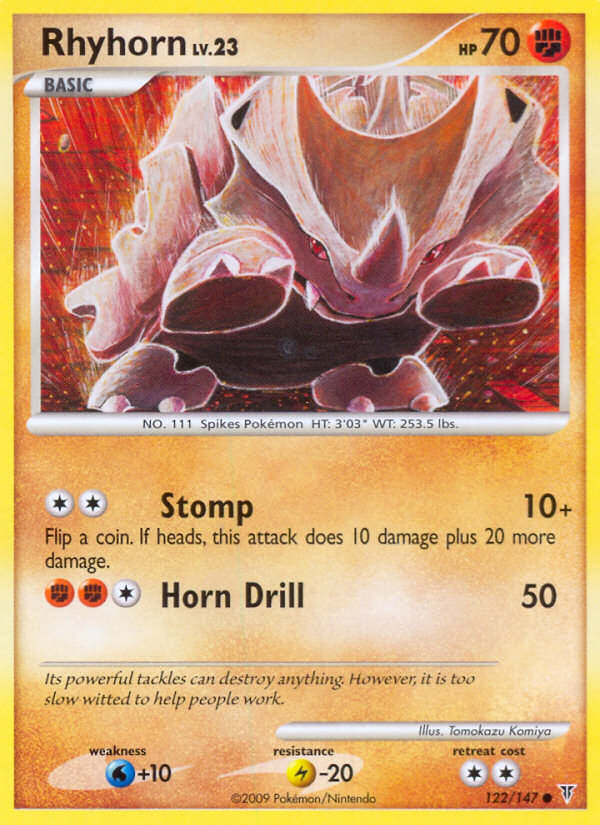 Rhyhorn (122/147) [Platinum: Supreme Victors] | Good Games Adelaide SA