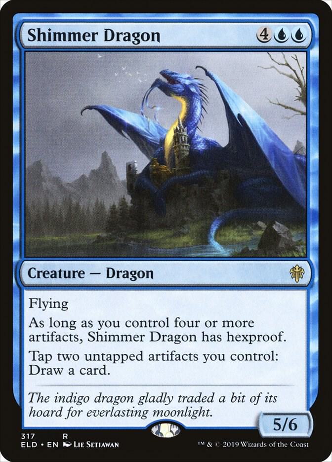 Shimmer Dragon 317 (Throne of Eldraine)  | Good Games Adelaide SA