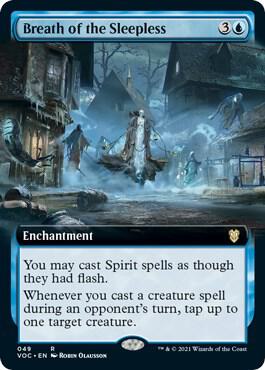 Breath of the Sleepless Extended Art 49 (Commander: Innistrad: Crimson Vow)  | Good Games Adelaide SA