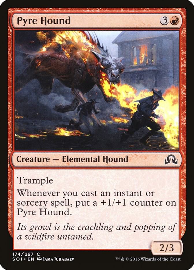 Pyre Hound 174 (Shadows over Innistrad)  - Foil | Good Games Adelaide SA
