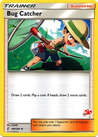 Bug Catcher (189/236) (Charizard Stamp #47) [Battle Academy 2020] | Good Games Adelaide SA
