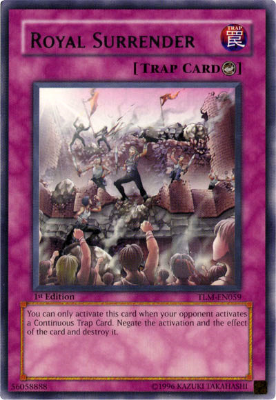 Royal Surrender [TLM-EN059] Rare | Good Games Adelaide SA