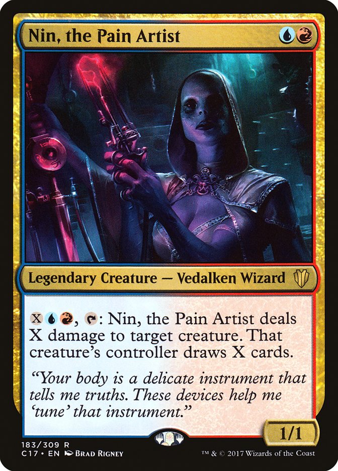 Nin, the Pain Artist 183 (Commander 2017)  | Good Games Adelaide SA