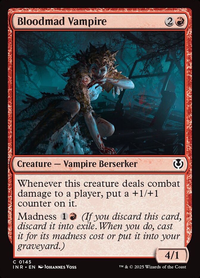 Bloodmad Vampire 145 (Innistrad Remastered)  - Foil | Good Games Adelaide SA