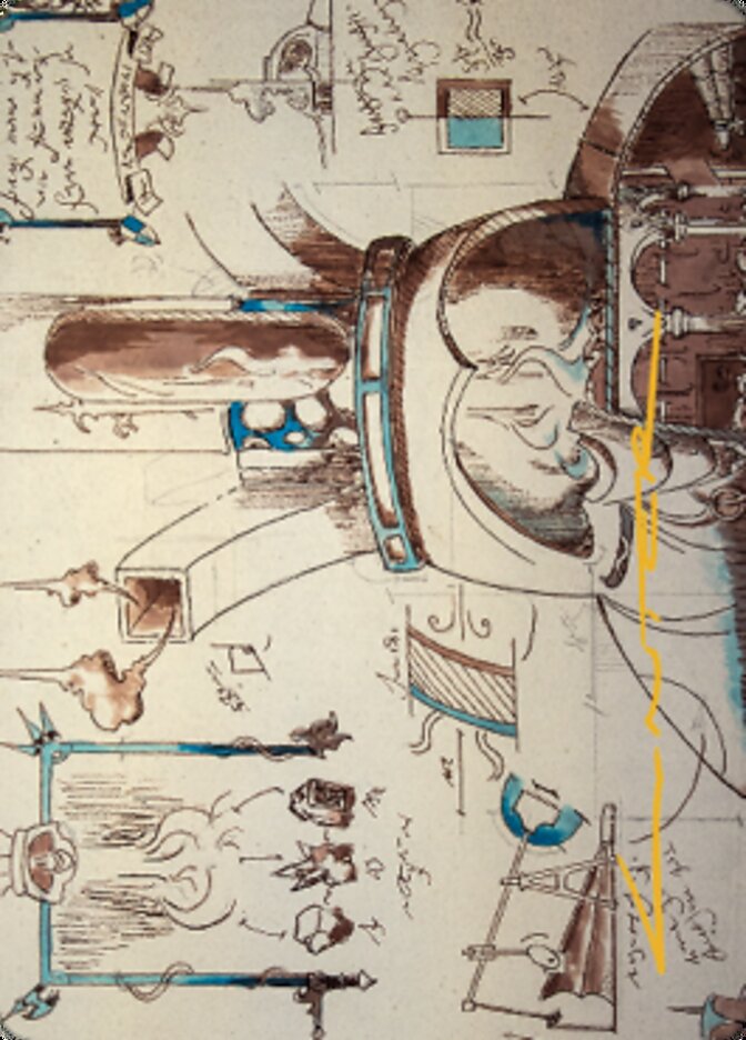 Mystic Forge Art Card (Gold-Stamped Signature) [The Brothers' War Art Series] | Good Games Adelaide SA