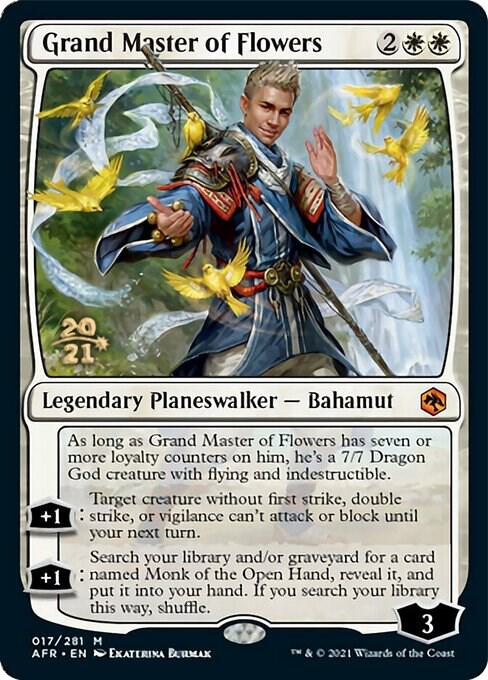 Grand Master of Flowers 17 (Prerelease Cards)  - Foil | Good Games Adelaide SA