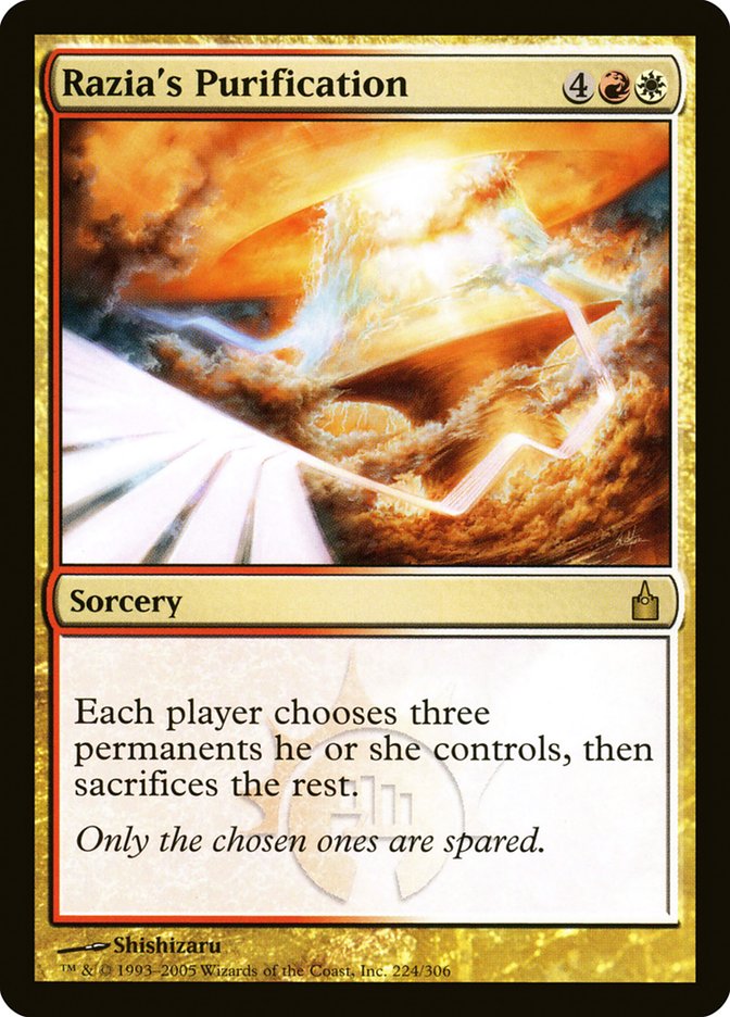 Razia's Purification 224 (Ravnica: City of Guilds)  - Foil | Good Games Adelaide SA