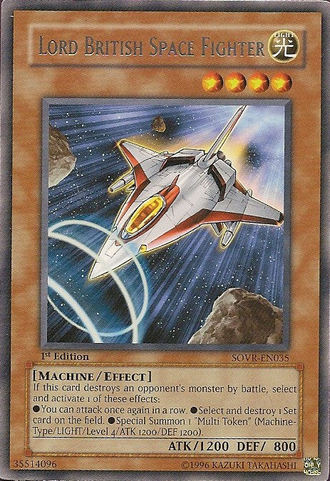 Lord British Space Fighter [SOVR-EN035] Rare | Good Games Adelaide SA