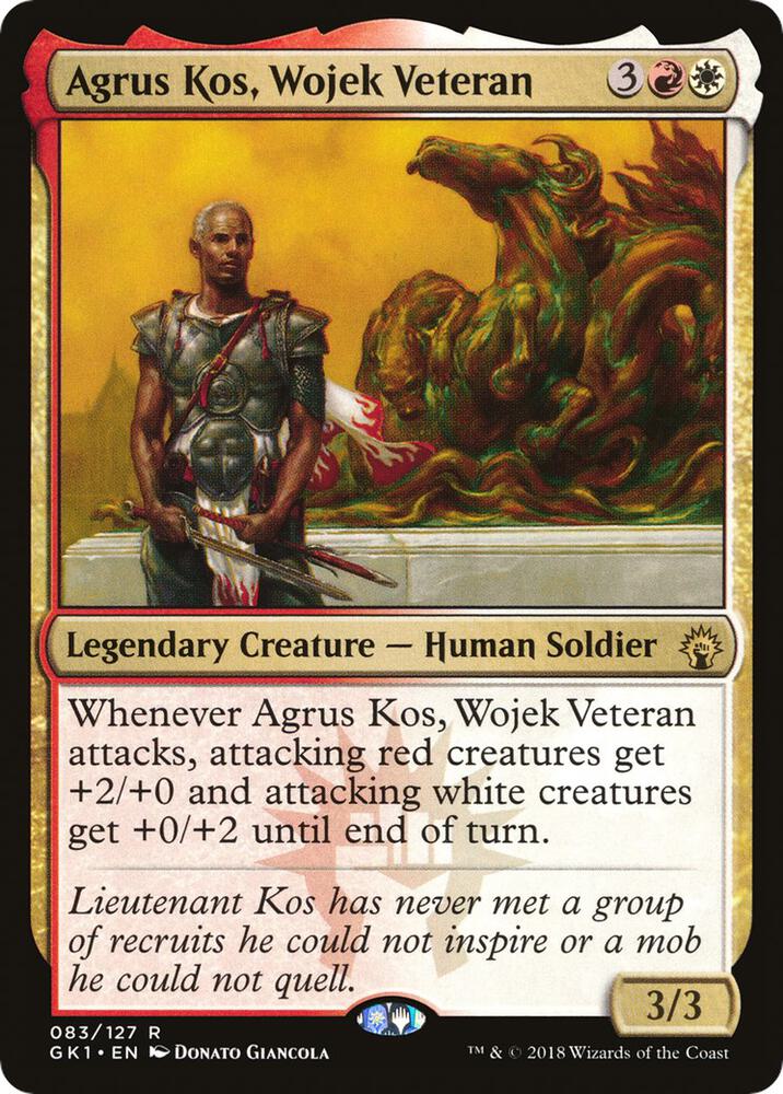 Agrus Kos, Wojek Veteran 83 (Guilds of Ravnica: Guild Kits)  | Good Games Adelaide SA