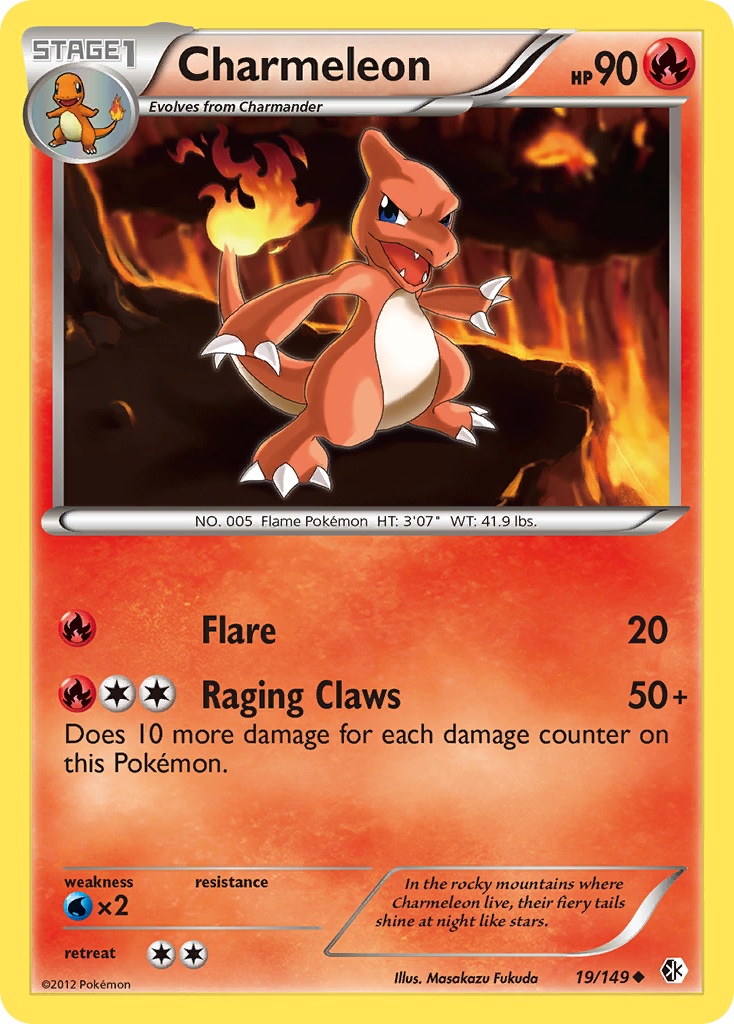 Charmeleon (19/149) [Black & White: Boundaries Crossed] | Good Games Adelaide SA