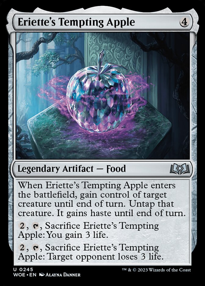 Eriette's Tempting Apple 245 (Wilds of Eldraine)  | Good Games Adelaide SA