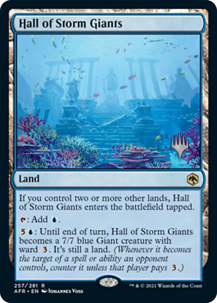 Hall of Storm Giants 257 (Promo Pack: Adventures in the Forgotten Realms)  | Good Games Adelaide SA