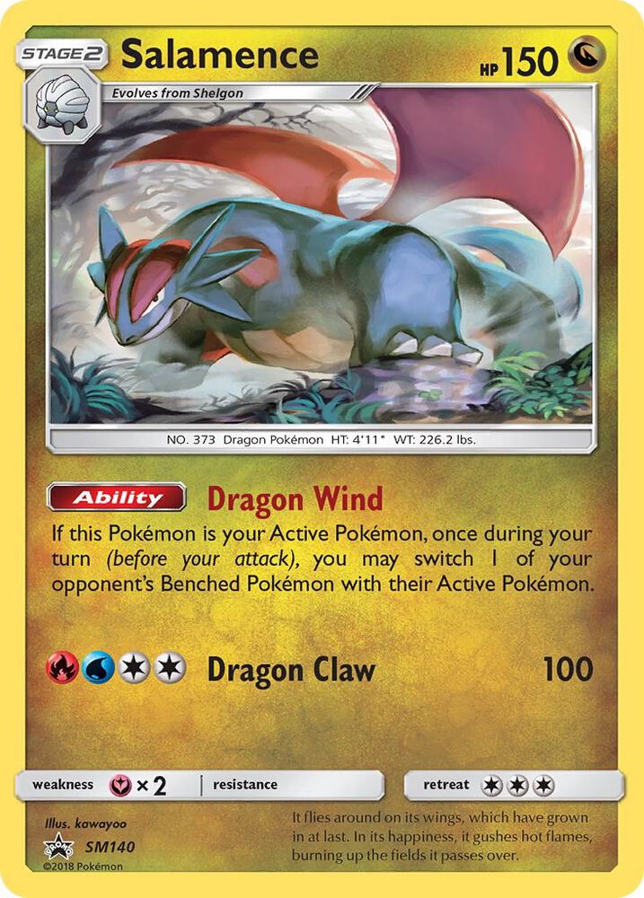 Salamence SM140 (SM Promos)  - Holofoil | Good Games Adelaide SA