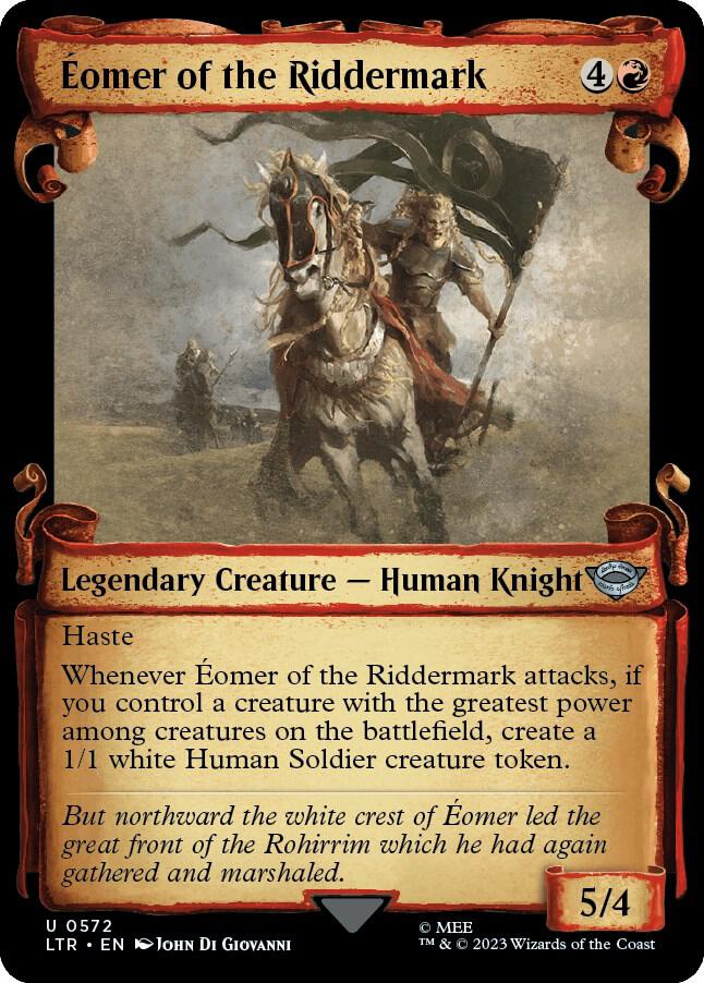 Éomer of the Riddermark 572 (Universes Beyond: The Lord of the Rings: Tales of Middle-earth)  - Showcase Scroll | Good Games Adelaide SA
