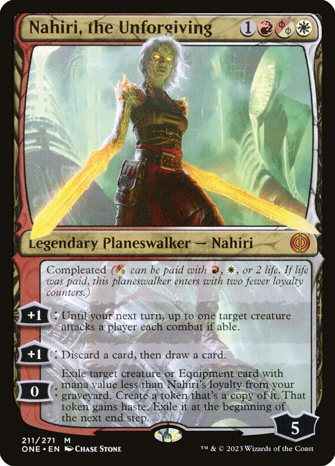 Nahiri, the Unforgiving 211 (Phyrexia: All Will Be One)  | Good Games Adelaide SA