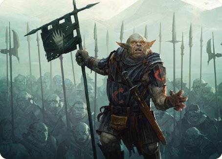 Ugluk of the White Hand Art Card [The Lord of the Rings: Tales of Middle-earth Art Series] | Good Games Adelaide SA