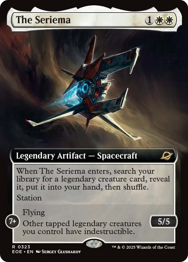 The Seriema (Extended Art) [Edge of Eternities] | Good Games Adelaide SA