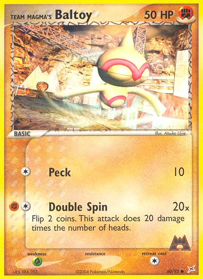 Team Magma's Baltoy (60/95) [EX: Team Magma vs Team Aqua] | Good Games Adelaide SA