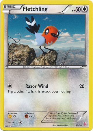 Fletchling (19/30) [XY: Trainer Kit - Sylveon] | Good Games Adelaide SA