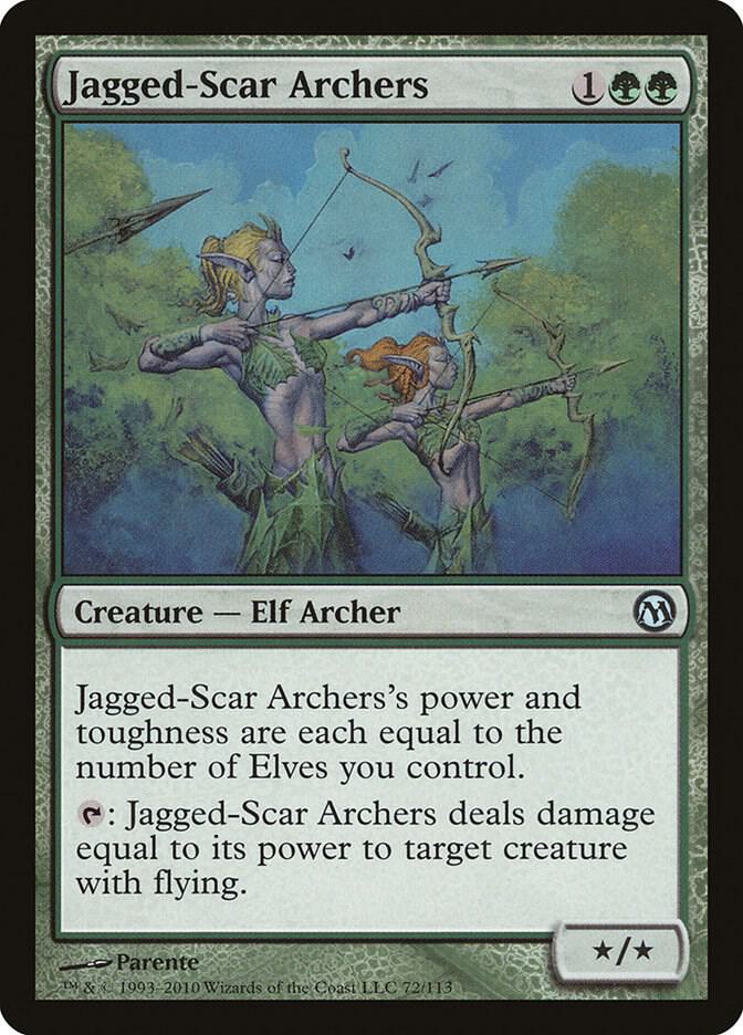 Jagged-Scar Archers 72 (Duels of the Planeswalkers)  | Good Games Adelaide SA