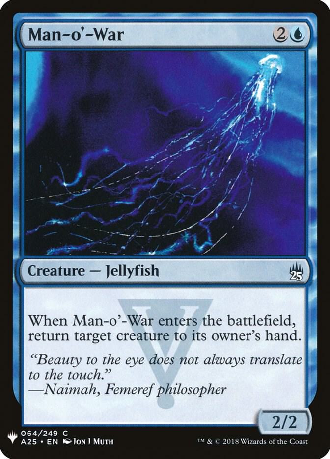 Man o War A25 64 (The List Reprints)  | Good Games Adelaide SA