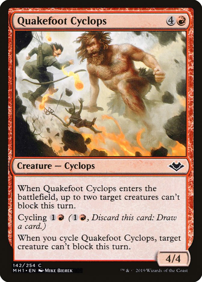 Quakefoot Cyclops 142 (Modern Horizons)  | Good Games Adelaide SA