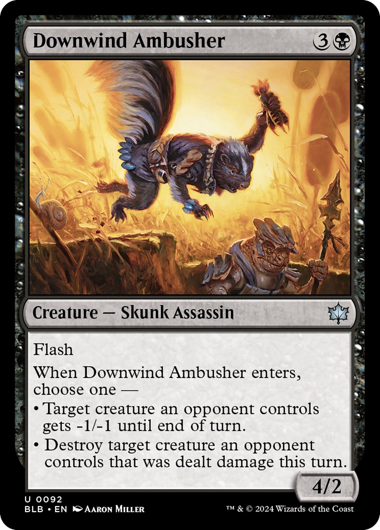 Downwind Ambusher [Bloomburrow] | Good Games Adelaide SA