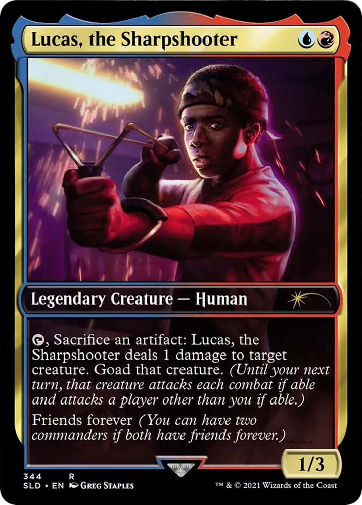 Lucas the Sharpshooter 344 (Secret Lair Drop Series)  - Foil | Good Games Adelaide SA