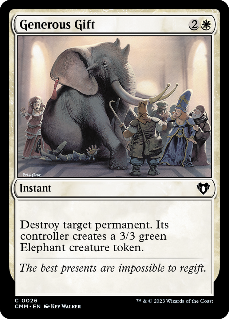 Generous Gift [Commander Masters] | Good Games Adelaide SA