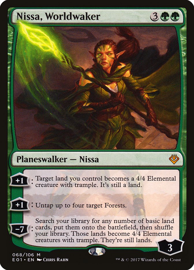 Nissa, Worldwaker 68 (Archenemy: Nicol Bolas)  | Good Games Adelaide SA