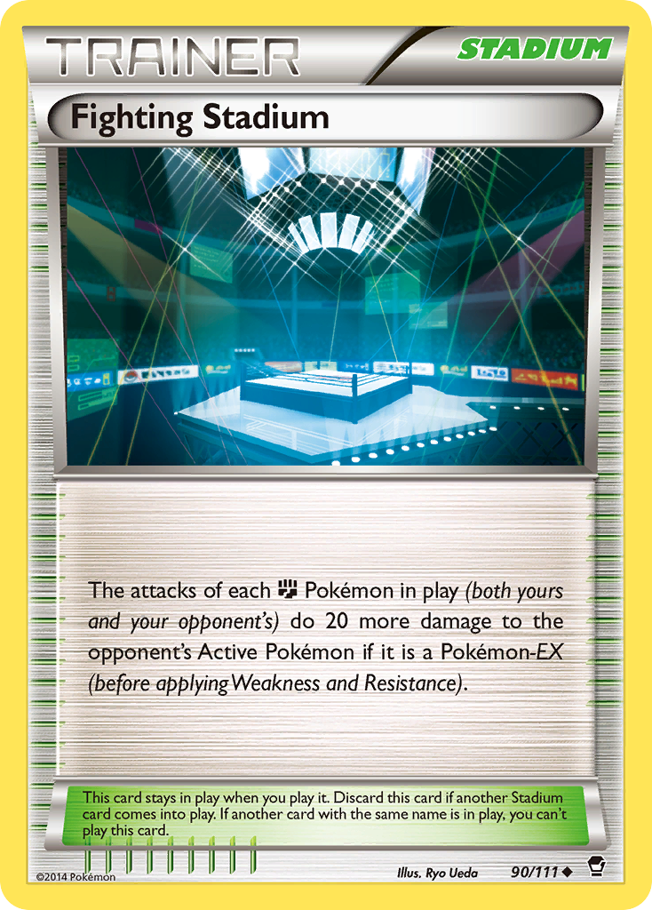 Fighting Stadium (90/111) [XY: Furious Fists] | Good Games Adelaide SA