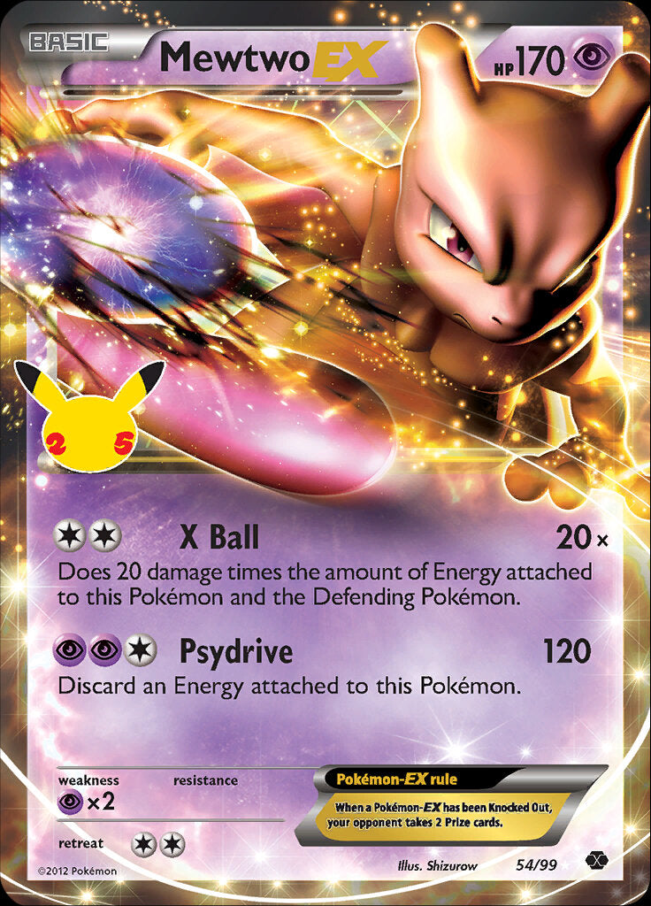Mewtwo EX (54/99) [Celebrations: 25th Anniversary - Classic Collection] | Good Games Adelaide SA