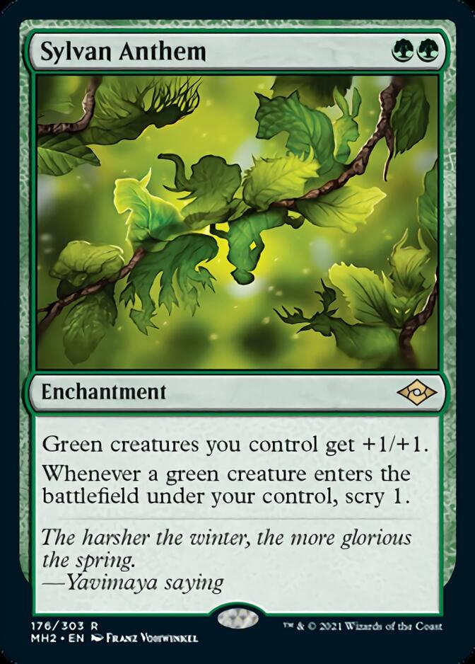 Sylvan Anthem [Modern Horizons 2] | Good Games Adelaide SA