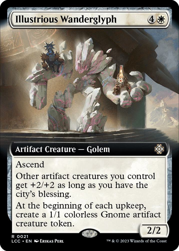 Illustrious Wanderglyph 21 (Commander: The Lost Caverns of Ixalan)  | Good Games Adelaide SA