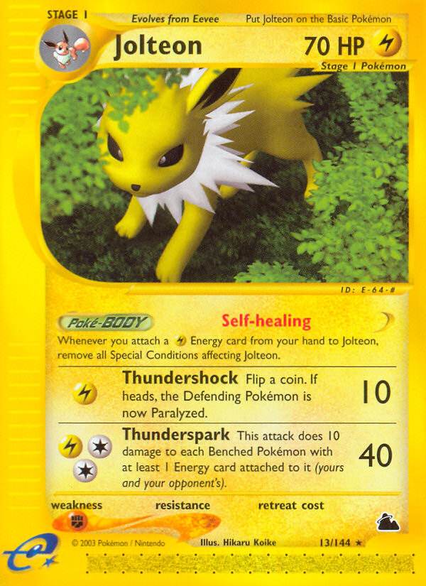 Jolteon (13/144) [Skyridge] | Good Games Adelaide SA