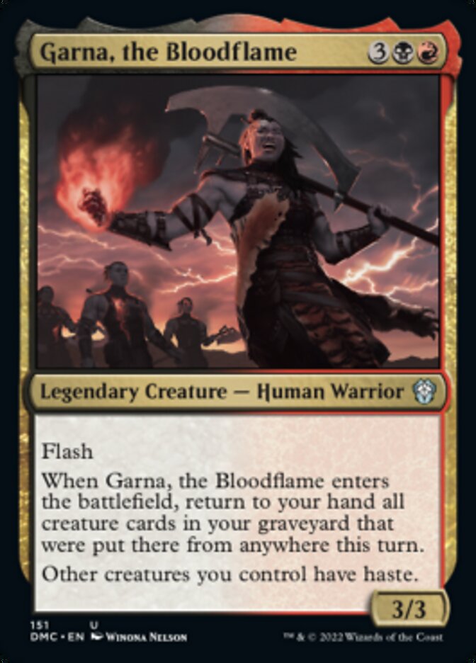 Garna, the Bloodflame [Dominaria United Commander] | Good Games Adelaide SA
