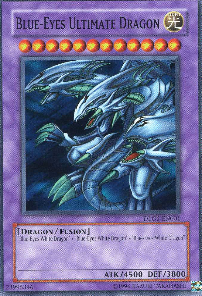 Blue-Eyes Ultimate Dragon [DLG1-EN001] Super Rare | Good Games Adelaide SA
