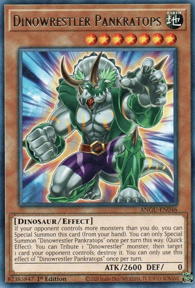 Dinowrestler Pankratops (Rare) [ANGU-EN046] Rare | Good Games Adelaide SA