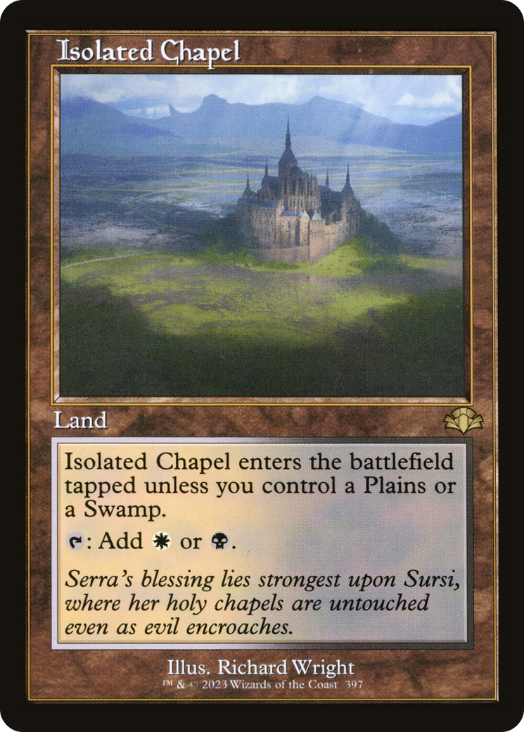 Isolated Chapel (Retro) [Dominaria Remastered] | Good Games Adelaide SA