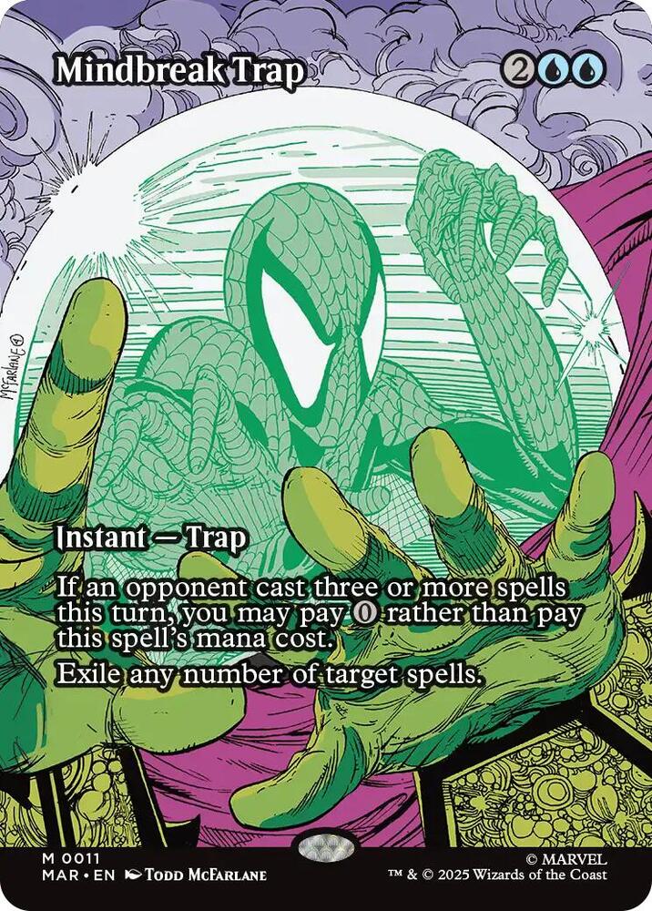 Mindbreak Trap Borderless 11 (Marvel Universe Eternal-Legal)  | Good Games Adelaide SA