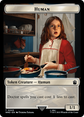 Human (0005) // Treasure (0029) Double-Sided Token [Doctor Who Tokens] | Good Games Adelaide SA