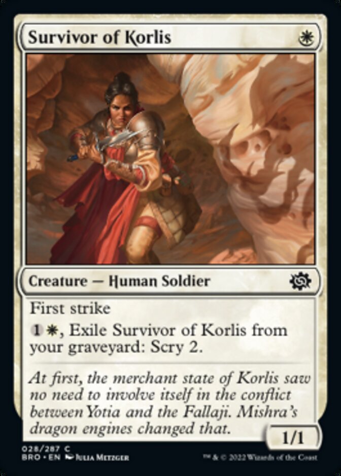 Survivor of Korlis [The Brothers' War] | Good Games Adelaide SA