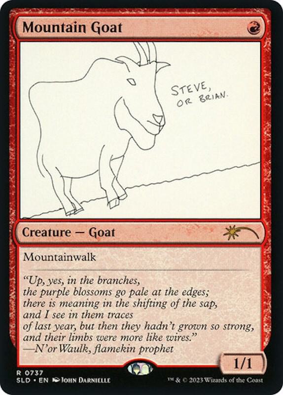 Mountain Goat 737 (Secret Lair Drop Series)  | Good Games Adelaide SA