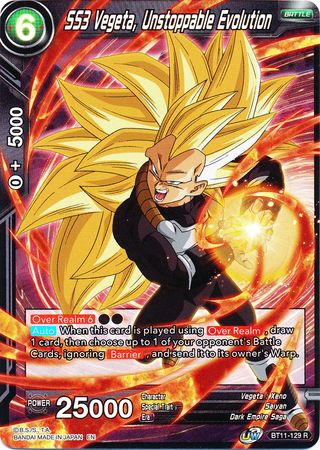SS3 Vegeta, Unstoppable Evolution [BT11-129] | Good Games Adelaide SA