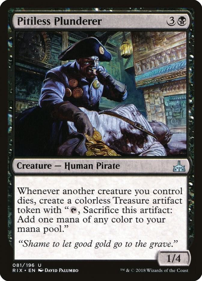 Pitiless Plunderer 81 (Rivals of Ixalan)  | Good Games Adelaide SA