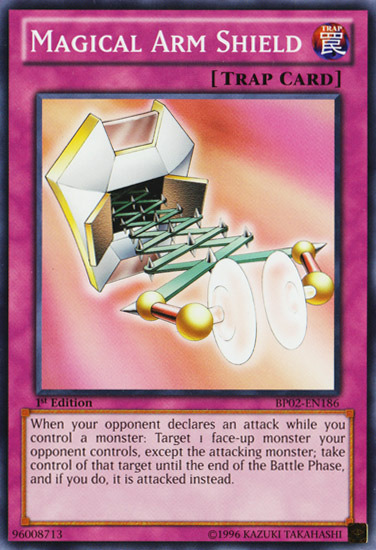 Magical Arm Shield [BP02-EN186] Mosaic Rare | Good Games Adelaide SA