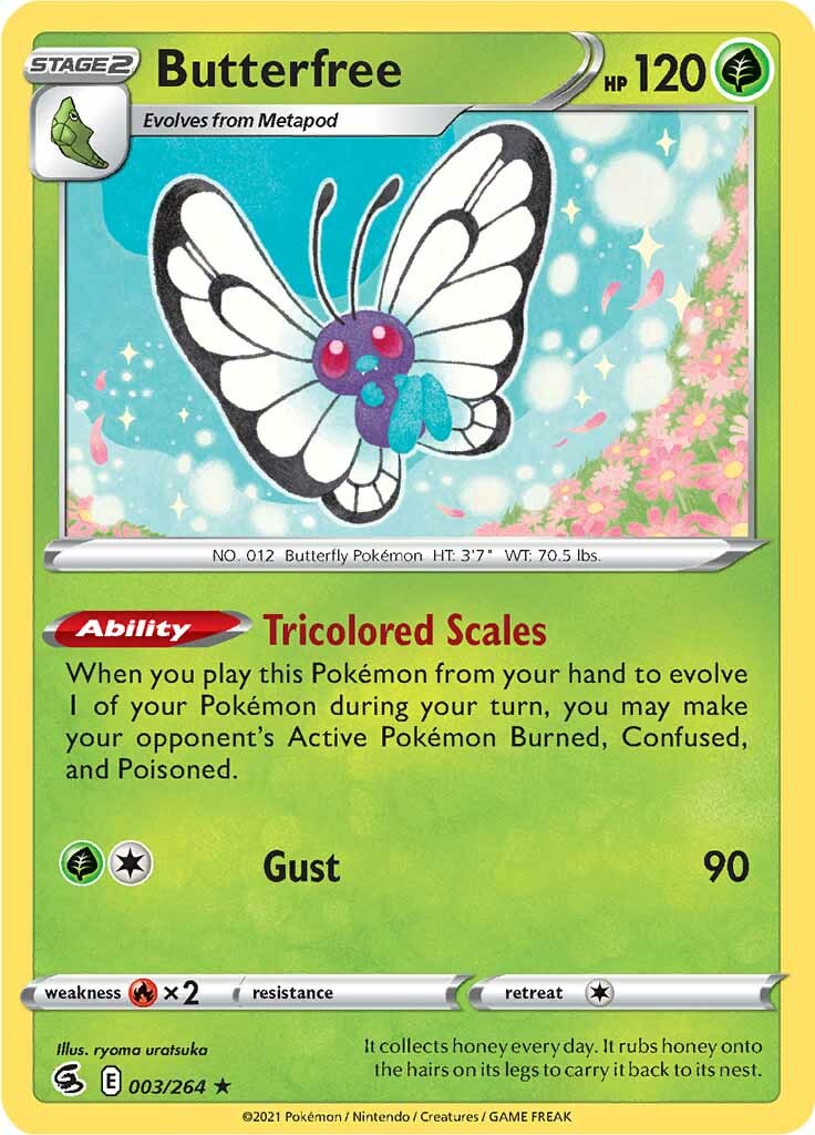 Butterfree (003/264) [Sword & Shield: Fusion Strike] | Good Games Adelaide SA