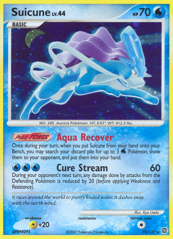 Suicune (19/132) [Diamond & Pearl: Secret Wonders] | Good Games Adelaide SA
