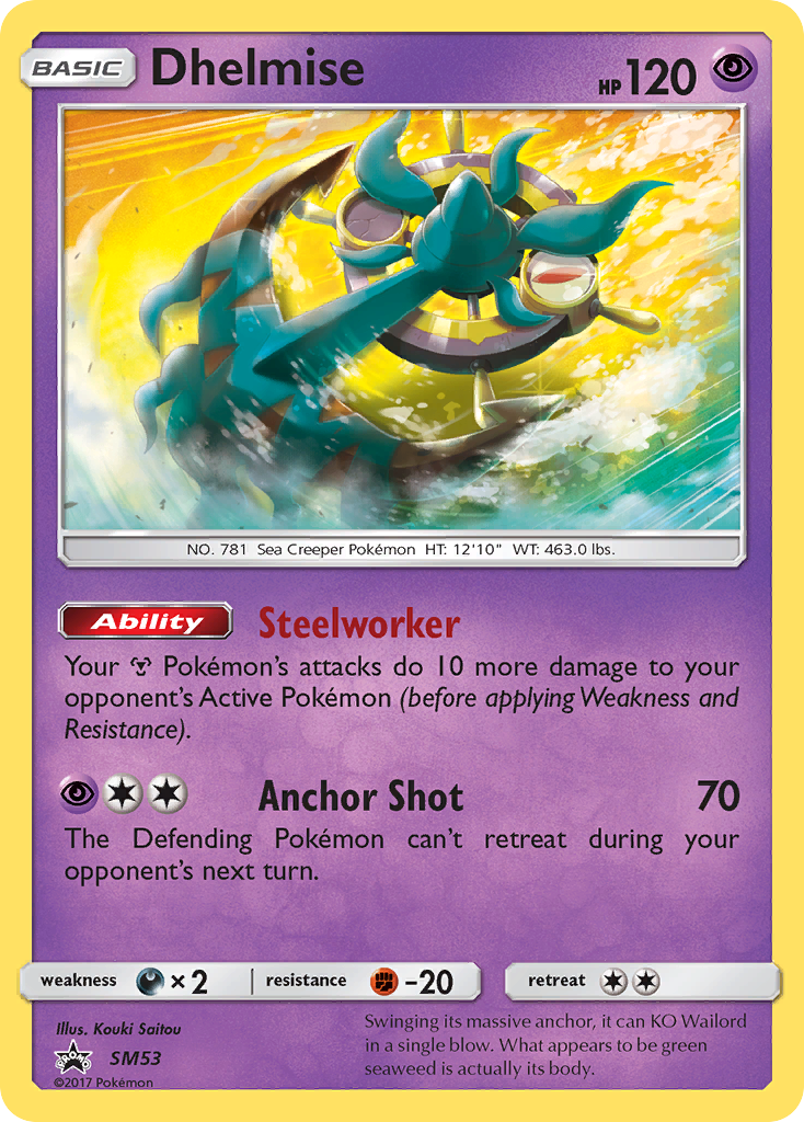 Dhelmise (SM53) [Sun & Moon: Black Star Promos] | Good Games Adelaide SA