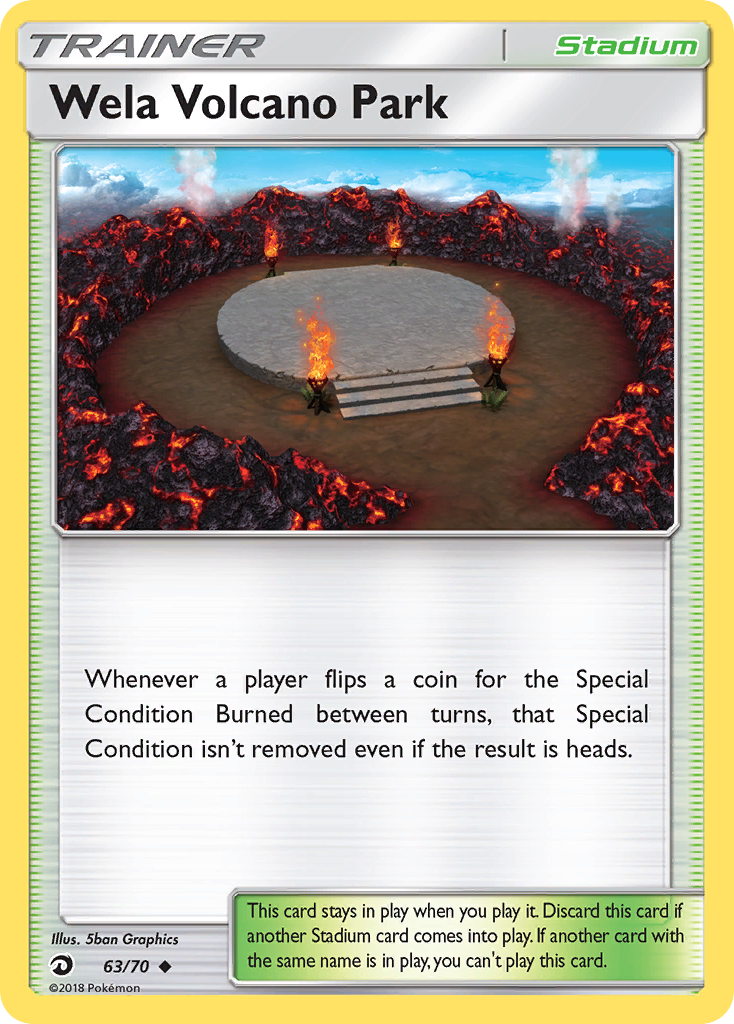 Wela Volcano Park (63/70) [Sun & Moon: Dragon Majesty] | Good Games Adelaide SA